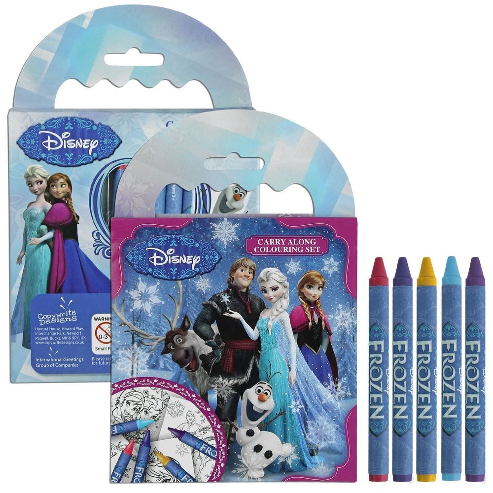 Set de Coloriage de Voyage "La Reine des Neiges" Rose MarcoEagle set de coloriage de voyage la reine des neiges rose