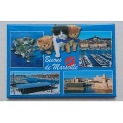 Magnet Bisous de Marseille 