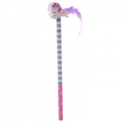 Crayon à Papier et Gomme Licorne Queue Violette
