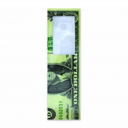 Marque Page Loupe Dollar