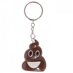 Porte-Clés Smiley Emoti Caca