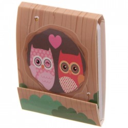 Limes à Ongles Hibou - Etui Marron
