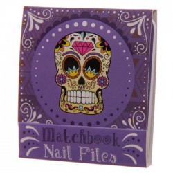 Limes à Ongles Jour des Morts Mexicains (Violet)