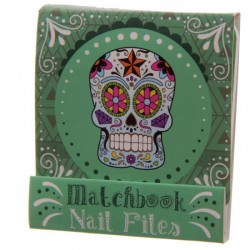 Limes à Ongles Jour des Morts Mexicains (Vert)