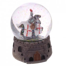 Boule de Neige Chevalier et Monture 1
