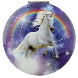 Miroir Rond Licorne 
