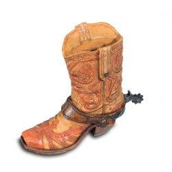 Tirelire Botte Cow Boy 