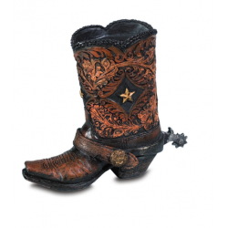 Tirelire Botte Cow Boy 
