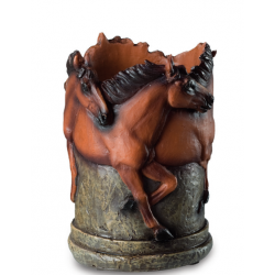Pot à Crayon Chevaux