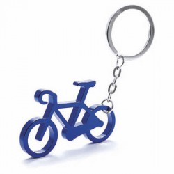 Porte-Clés Métal Vélo Bleu