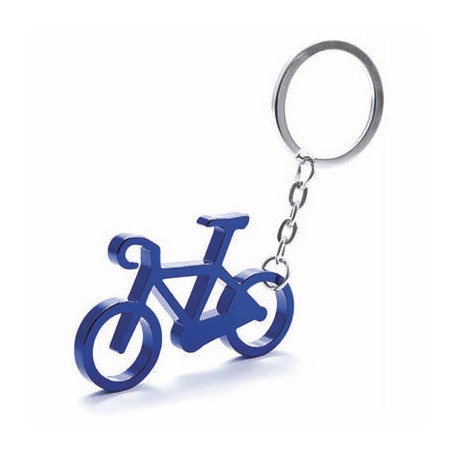 Porte-Clés Métal Vélo Bleu