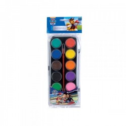 Boîte de peinture en pastille 12 pièces  "Pat Patrouille"