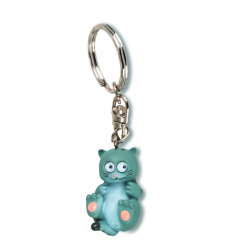 Porte-Clés Chat Rigolo Yeux Mobiles 4