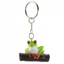 Porte-Clés Grenouille - Forêt Tropicale