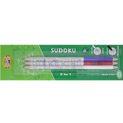Crayons à Papier Gomme SUDOKU