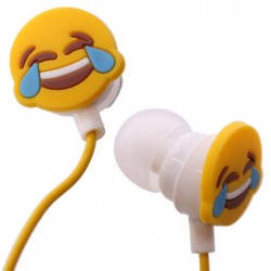 Ecouteurs Smiley Emoti Mort de Rire