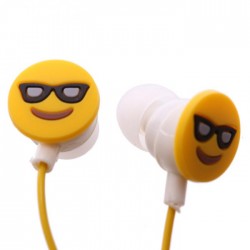Ecouteurs Smiley Emoti Lunettes de Soleil