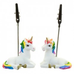 Porte Mémo & Carte Licorne