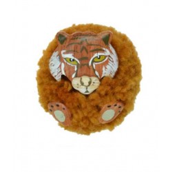 Magnet Pompon Tigre Bois