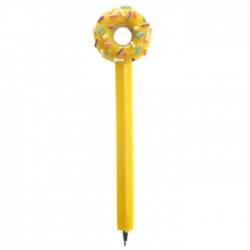 Stylo Fast Food Donuts - Jaune