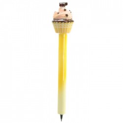 Stylo CupCake Jaune