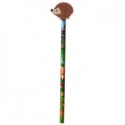 Crayon et Gomme Hérisson - Animaux de la Forêt