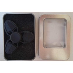 Hand Spinner Bouclier Médiéval Noir