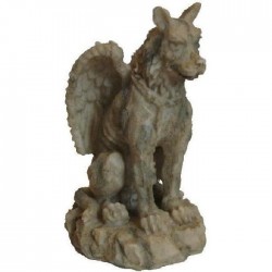 Gargouille Assise 14.5 cm
