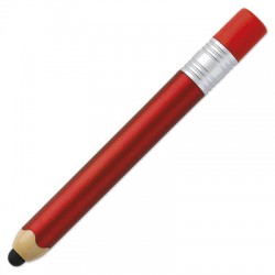 Stylo Stylet Tactile Rouge