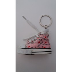 Porte-clés Chaussure Provence Rose