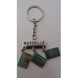 Porte-Clés 6 images Marseille