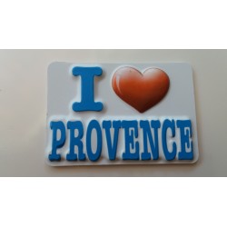 Magnet 2D " I Love Provence"