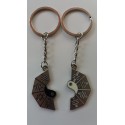 Porte-clés Yin Yang Cadran Best Friend