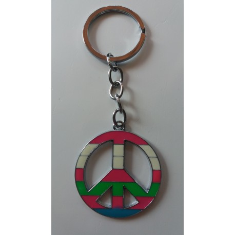 Porte-clés Peace & Love Best Friend