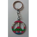 Porte-clés Peace & Love Best Friend