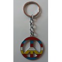 Porte-clés Peace & Love Best Friend