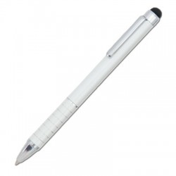 Stylet-Stylo Alu Blanc