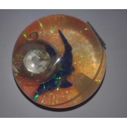 Balle Rebondissante Lumineuse Dauphin (Orange)