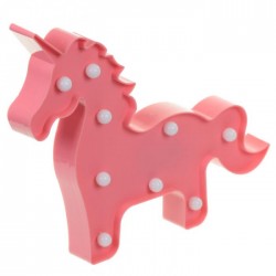 Décoration LED - Licorne Rose