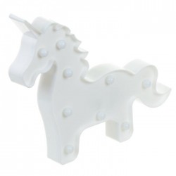 Décoration LED - Licorne Blanche