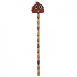 Crayon à Papier et Gomme Smiley Emoti CaCa
