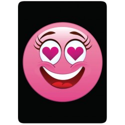 Sticker Cleaner Smiley Emoti Coeurs Roses