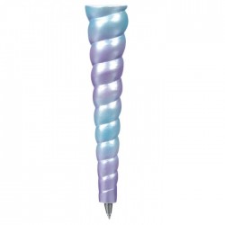 Stylo Corne de Licorne "Bleu/Violet"