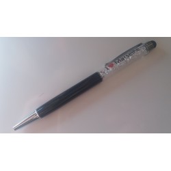 Stylo Noir Stylet Souvenir "I Love Marseille"