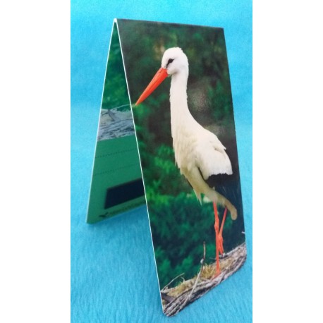 Marque Page Magnétique Cigogne