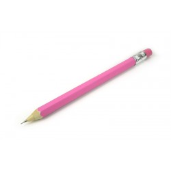 Crayon en Bois Porte-Mines "Rose"