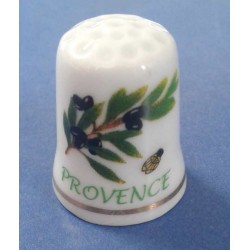 Dé à coudre Provence "Olivier / Cigale"