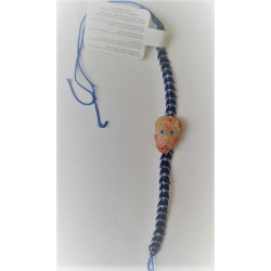 Bracelet Jour des Morts Mexicains Bleu