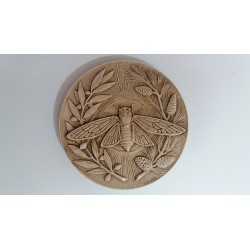 Magnet Rond Cigale