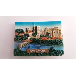 Magnet Résine Avignon Aérien